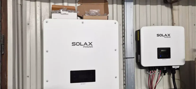 80 kW saulės jėgainė ant stogo ūkininkui Rokiškio rajone su energijos keitikliais