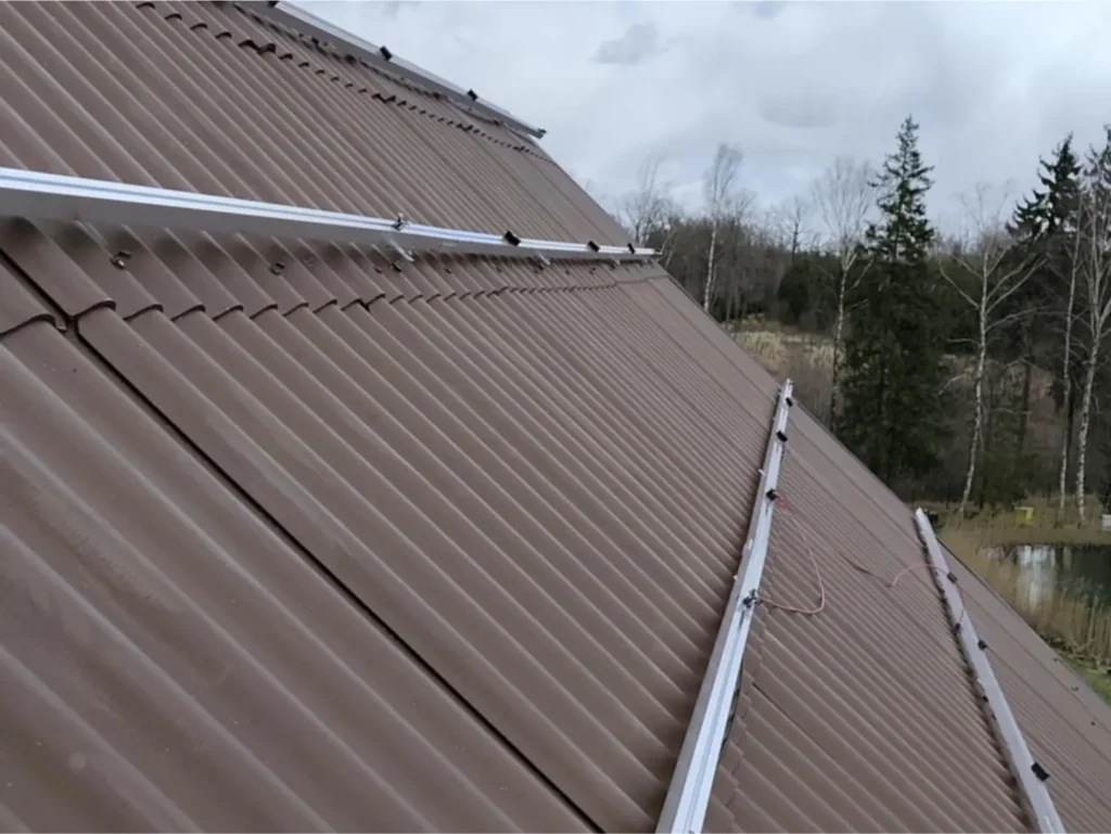 9 kW saulės elektrinė Vilniaus rajone