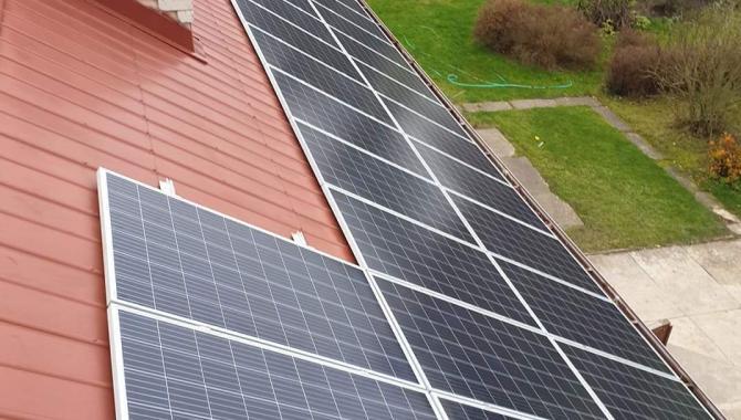 saulės elektrinė iš viršaus