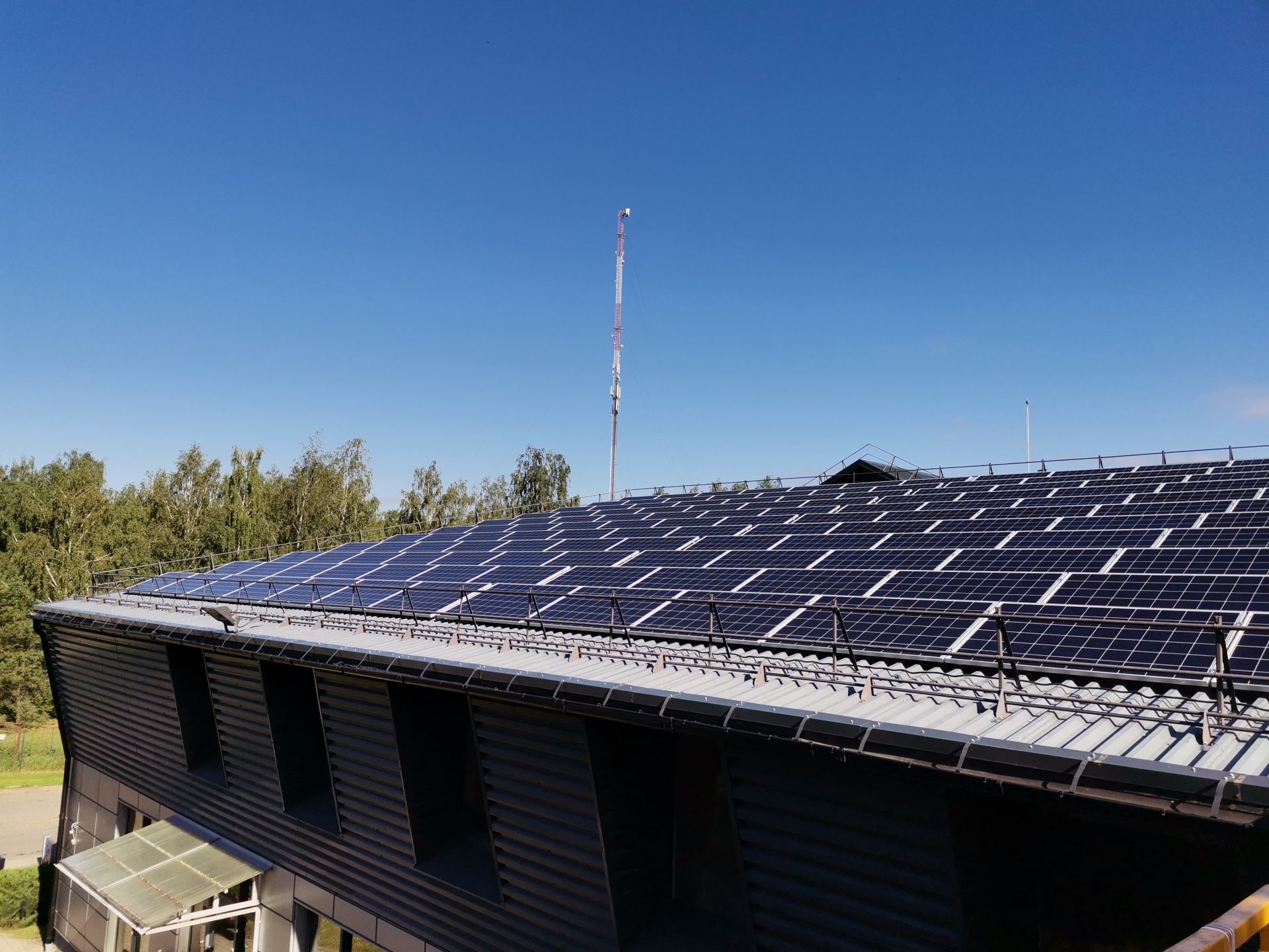 50 kWp saulės jėgainė vilniuje