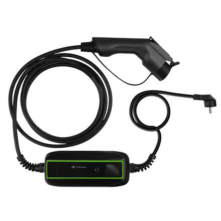 Green Cell Green Cell EV17, GC EV PowerCable 3.6kW Schuko - Type 1 mobile charger for charging electric cars and Plug-In hybrids, 10/16 A, 6.5 m