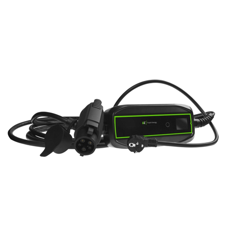 Green Cell Green Cell EV17, GC EV PowerCable 3.6kW Schuko - Type 1 mobile charger for charging electric cars and Plug-In hybrids, 10/16 A, 6.5 m