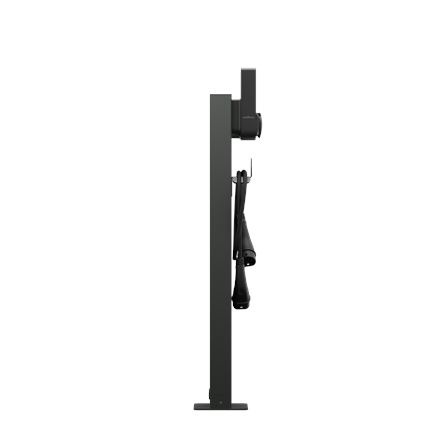 Wallbox Wallbox Pedestal Eiffel Basic for Copper SB Mono, Black