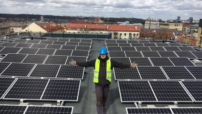 saules elektrine solet moduliai