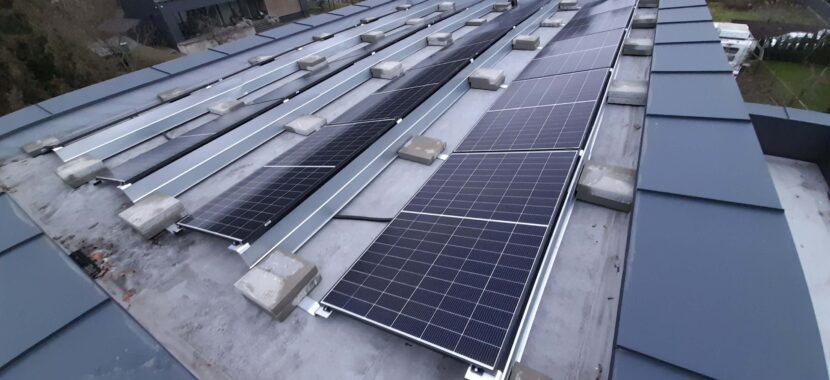 9,7kW saulės jėgainė Kaune