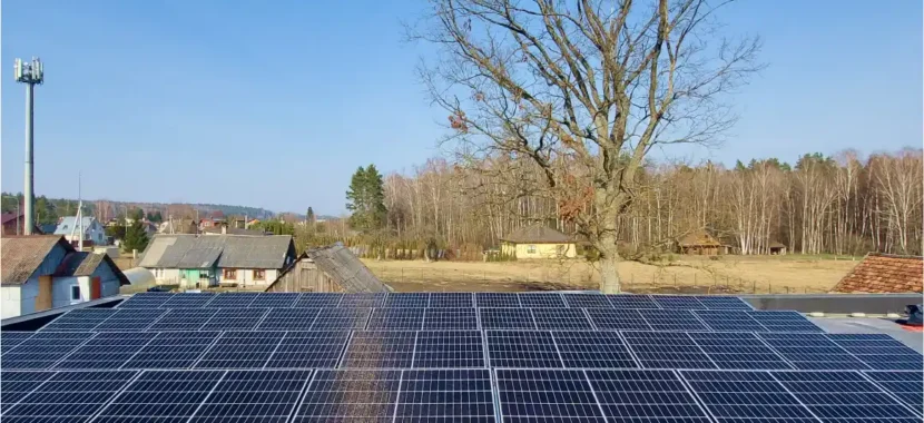 13 kW elektrinės įrengimas su įkrovimo stotele Vilniaus rajone