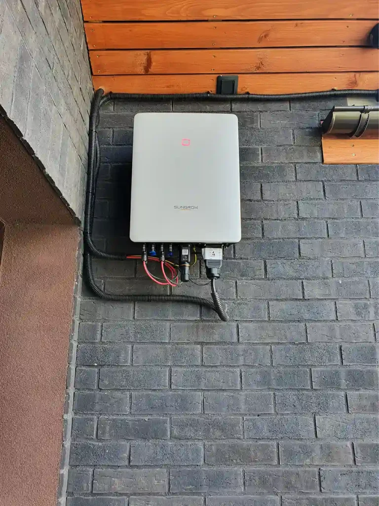 12 kW saulės elementai namui Vilniuje sungrow keitiklis