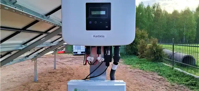 Solax keitiklis lauke antžeminė elektrinė