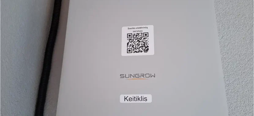 sungrow 10kw keitiklis