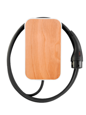 VOOL VOOL EV Charger | V22TWGGPL | 22 kW | 4G, Wi-Fi (IEEE 802.11 b/g/n), Ethernet 10/100 | 6.5 m | Wood Grain Light