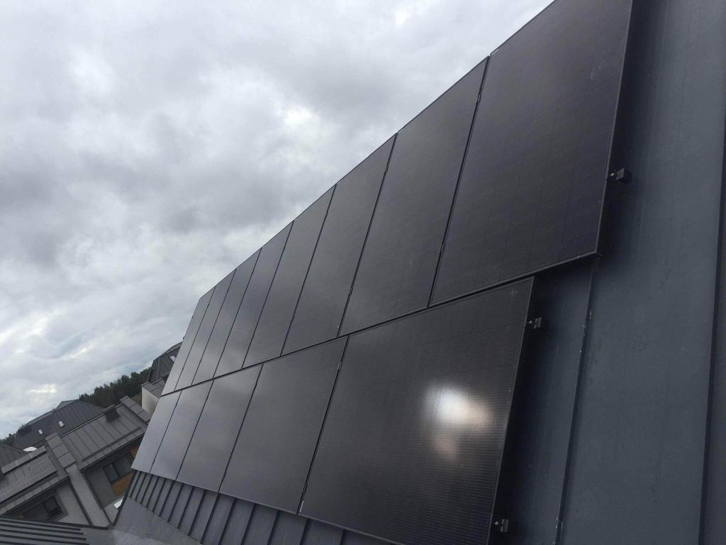 8,36kW saulės jėgainė Vilniuje