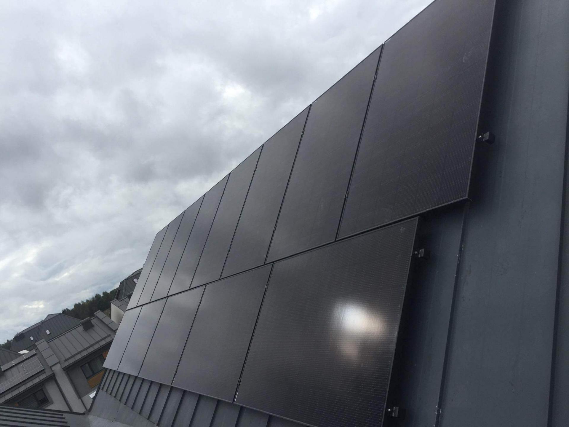 8,36kW saulės jėgainė Vilniuje