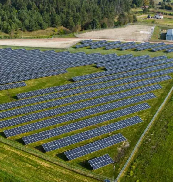 Saulės elektrinė virš 100 kW