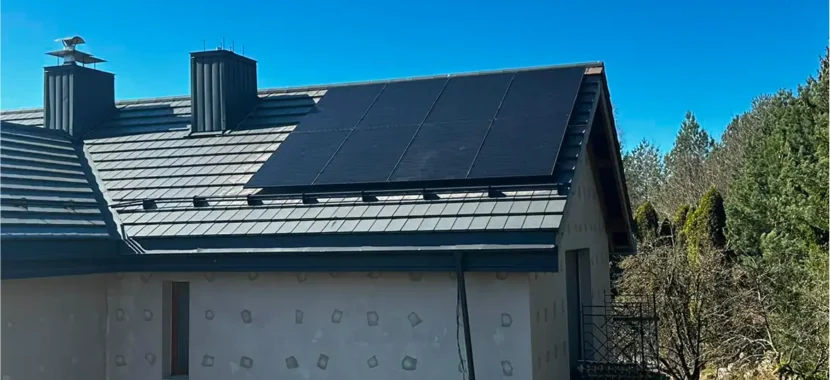 16 kW saulės moduliu montavimas ant stogo Vilniaus rajone