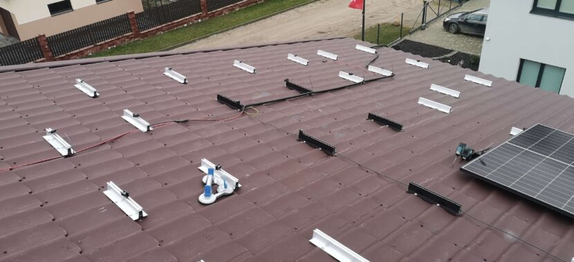 13,58 kW jėgainė ant stogo Vilniaus rajone