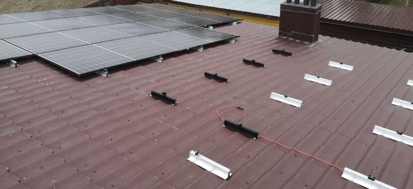 13,58 kW jėgainė ant stogo Vilniaus rajone