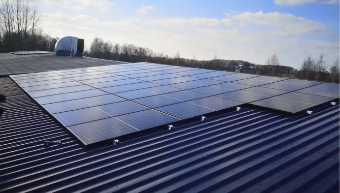 10 kW saulės baterijų įrengimas Kėdainių rajone