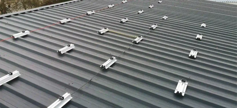 8 kW jėgainės ant stogo montavimas Vilniuje