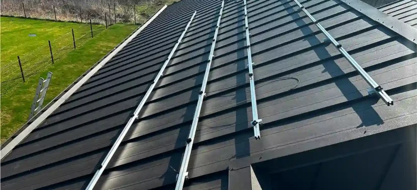 12 kW saulės elementu montavimas namui Vilniuje