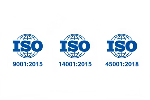 ISO 9001 14001 ir 45001