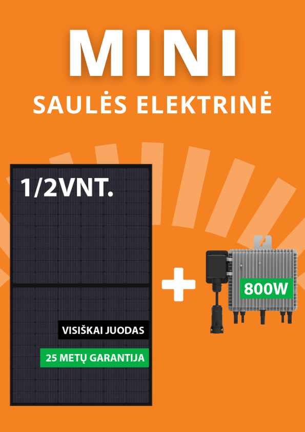 mini saules elektrines komplektas