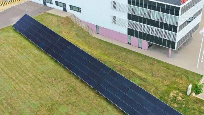 50 kw saulės jėgainė ant žemės UAB ABB