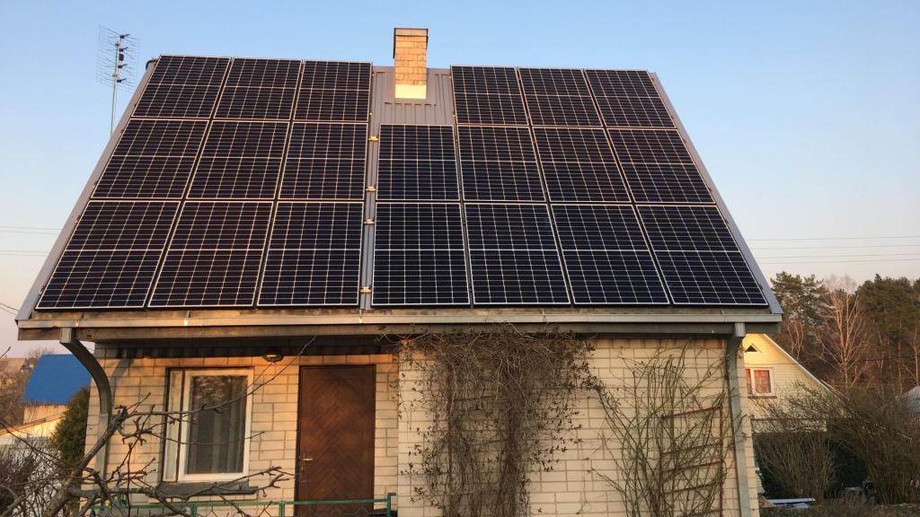 6.5 kW saulės sistema Alytuje