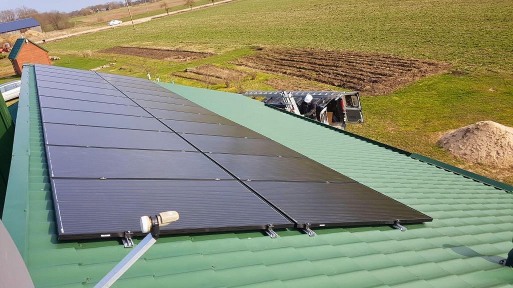 7 kW projektas ant stogo Šiauliuose