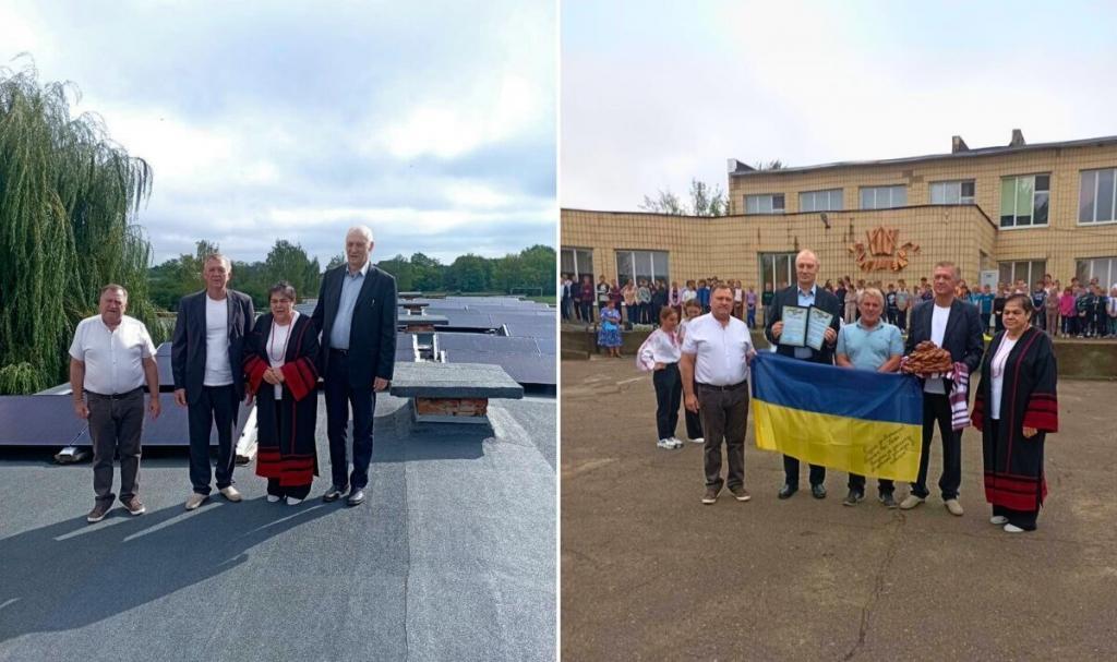 saulės elektrinės Ukrainoje