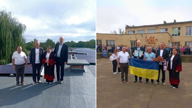 saulės elektrinės Ukrainoje