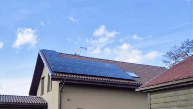 10 kW saulės baterijų montavimas ant stogo Marijampolės rajone