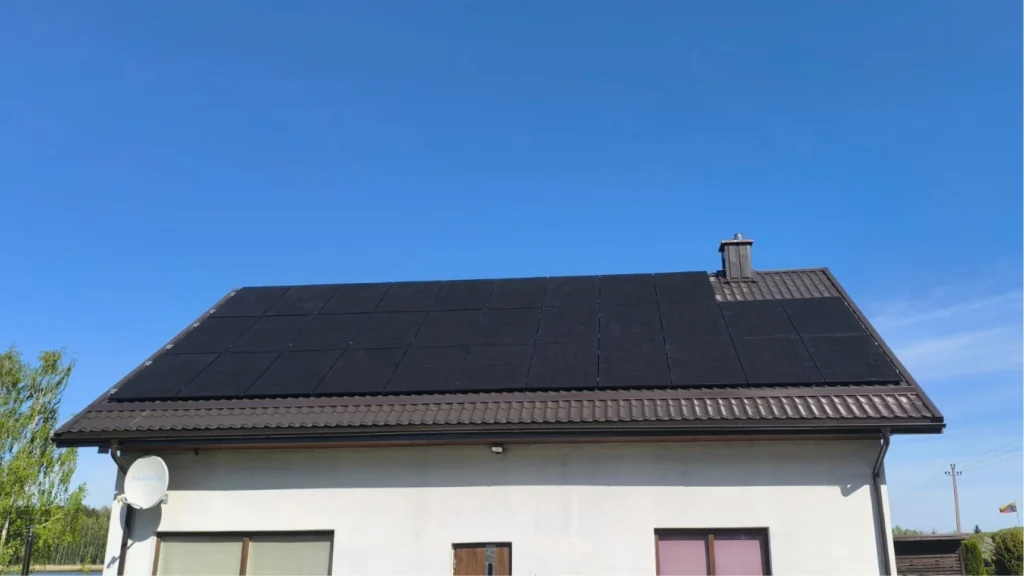 12kw elektrinė ant stogo