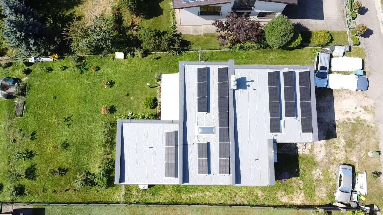 11,31kW saulės jėgainė Kauno rajone