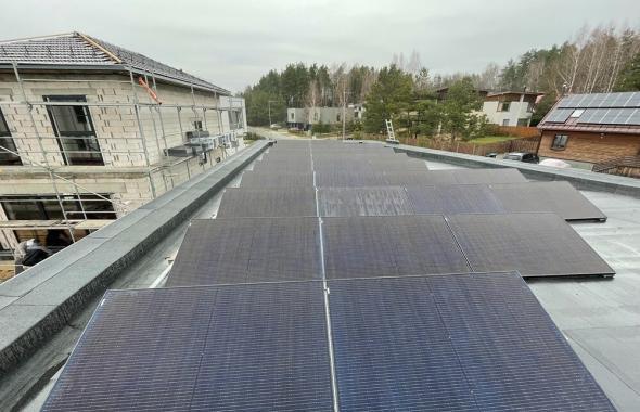 saules elektrine vilniuje, plokscio stogo elektrine