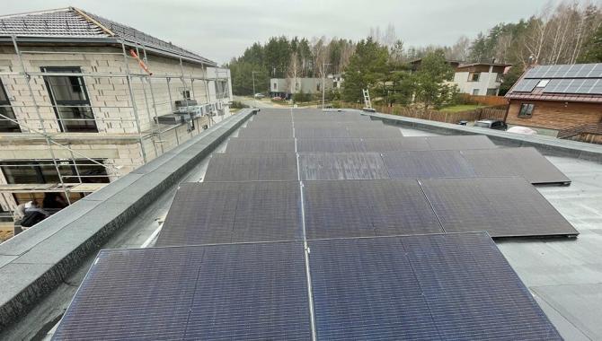 saules elektrine vilniuje, plokscio stogo elektrine