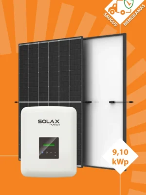 9kw saulės elektrinės komplektas