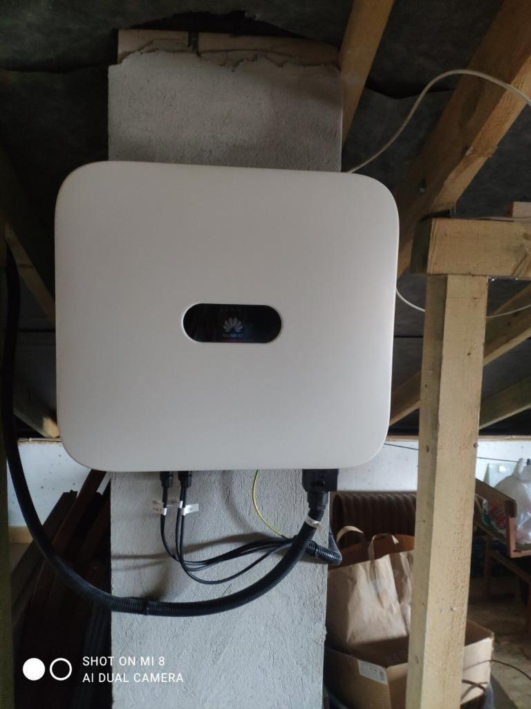 huawei inverteris saules elektrine