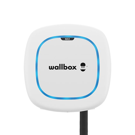 Wallbox Wallbox Pulsar Max Electric Vehicle charge, 5 meter cable Type 2, 22kW, OCPP + DC, White