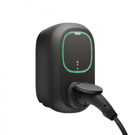 Wallbox Socket | Pulsar Pro | 22 kW | Wi-Fi, 4G, Ethernet, Bluetooth | Black